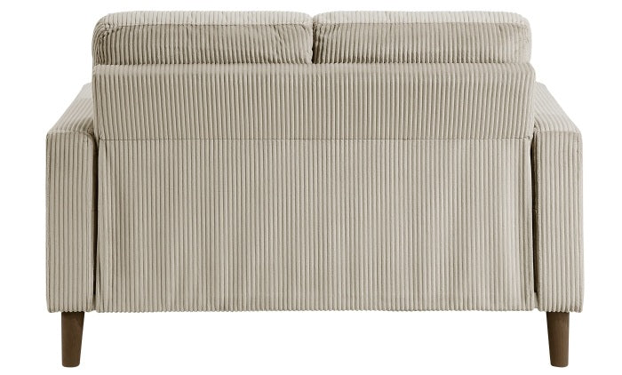 Hollarman Taupe Corduroy Sofa & Love Seat Set – 9520TPE-SL