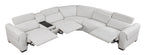 McPherson Cloud Chenille 6-Pc Modular Power Reclining Sectional with Power Headrest – 9455CLD-6LRRRPWH