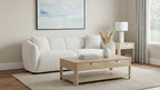 Coaster 503064-S2 2 pc Aleisha ivory chenille fabric sofa and love seat set