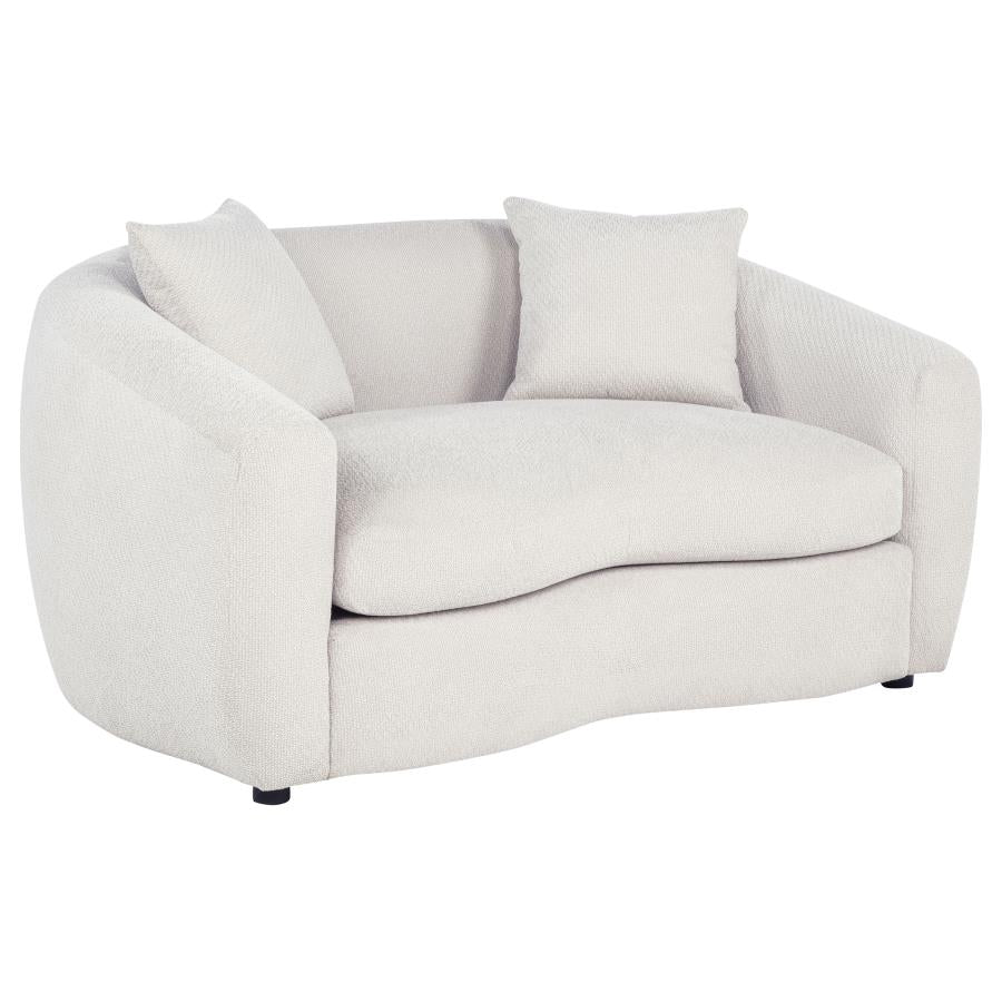 Coaster Isabella 2-Pc Sand Fabric Sofa and Love Seat Set – 504971-S2