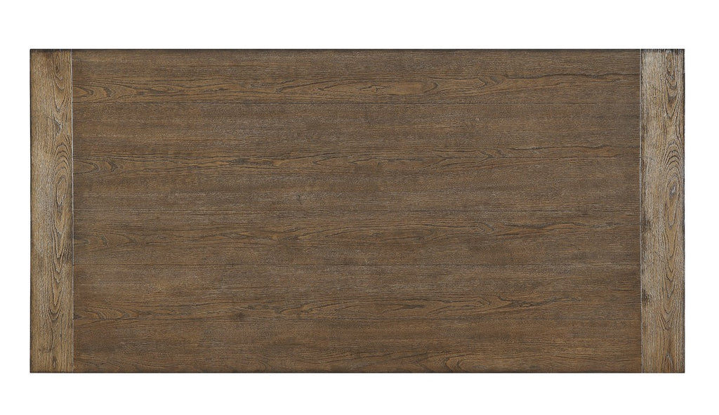 Homelegance 5099-15 Millwood weathered natural finish wood and rustic black metal frame office writing desk with shelves