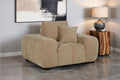 Coaster 509963 Octavia camel soft fabric tufted mid-century modern accent chair