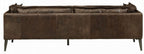 Acme 52480  17 stories diep winchester distressed espresso top grain leather sofa