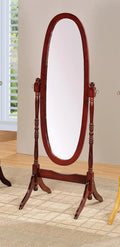 Cherry Wood Full Length Free Standing Cheval Floor Mirror – 527-CH
