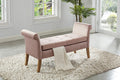 Cargo Mauve Velvet Storage Bedroom Bench with Arms – 5310-PK