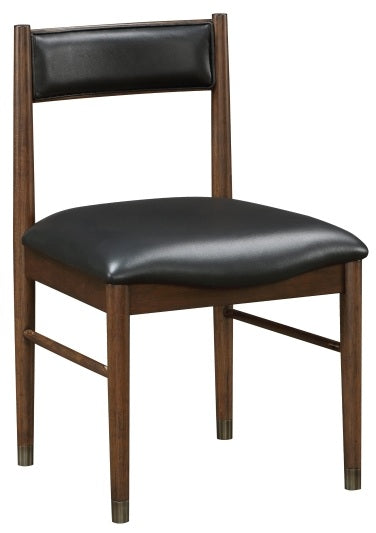 Clive Cherry Finish Wood Maple Veneer Mid-Century Modern 5-Piece Round/Oval Dining Table Set – 5413-65-5PC