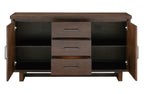 Homelegance 5414-40 Franco walnut finish wood mid-century modern server console buffet cabinet sideboard