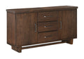 Homelegance 5414-40 Franco walnut finish wood mid-century modern server console buffet cabinet sideboard