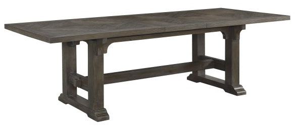 Homelegance 5441-102 7 pc Darby home co sarasota driftwood brown finish wood dining table set