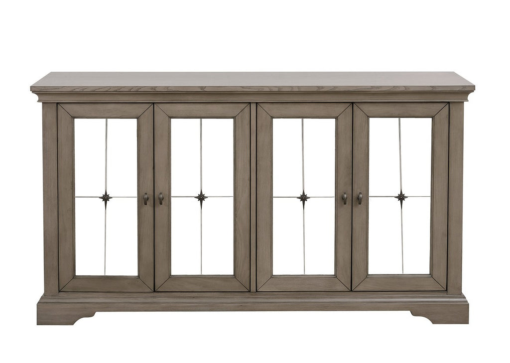 Homelegance 5442-40 Vermillion grey cashmere finish wood sideboard server buffet cabinet
