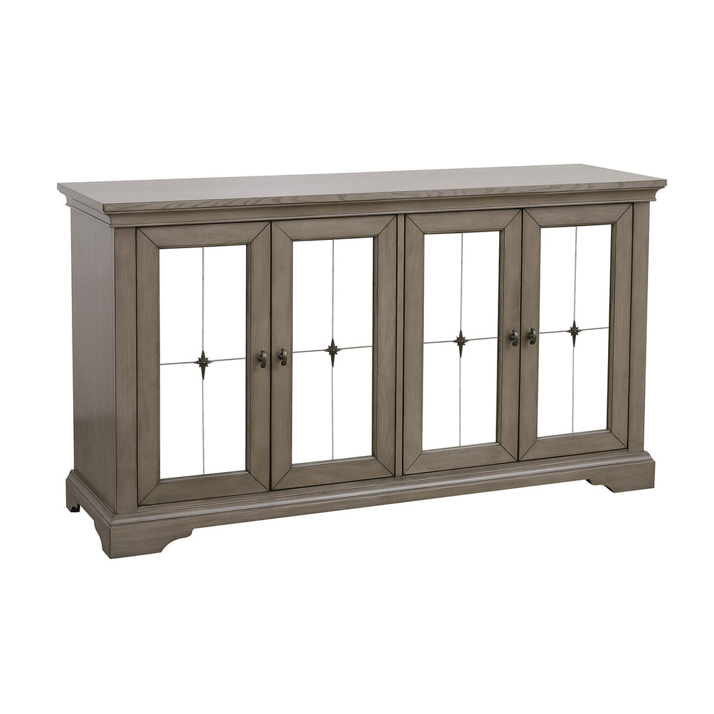 Homelegance 5442-40 Vermillion grey cashmere finish wood sideboard server buffet cabinet