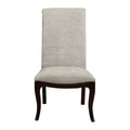Homelegance 5494-S Darby home co Savion espresso finish wood dining chair with fabric upholstery