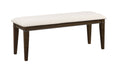 Homelegance 5496-13 Darby home co Makah dark brown finish wood dining bench