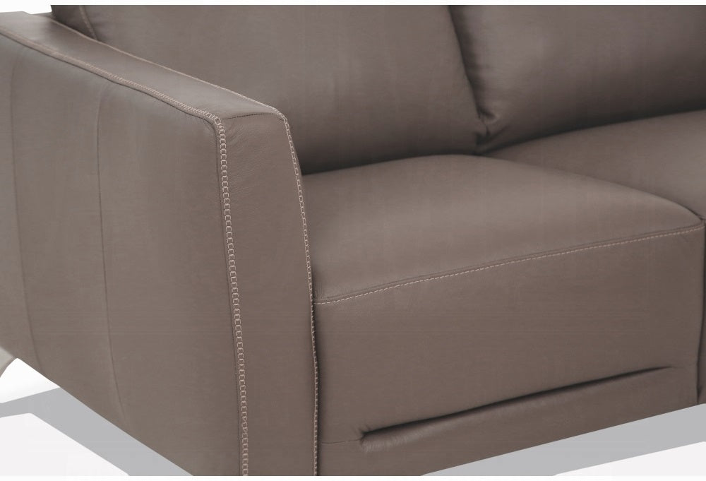 Acme 55000-01  2 pc Orren ellis akinruntan malaga Mi Place modern taupe top grain leather sofa and love seat