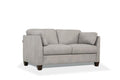 Acme 55016 Winston porter jemma matias Mi Place modern dusty white top grain leather love seat