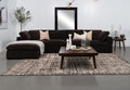 Coaster 551464 6 pc Lakeview soft durable dark chocolate fabric modular sectional sofa track arms