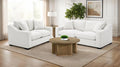 Coaster 552091-S2 2 pc Ashlyn sand textured fabric sofa and love seat set with sloped arms