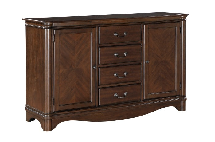 Homelegance 5615-55 Rexford cherry finish wood server console buffet cabinet sideboard