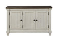 Homelegance 5627NW-40 Willow bend antique white rosy brown finish wood server buffet console cabinet
