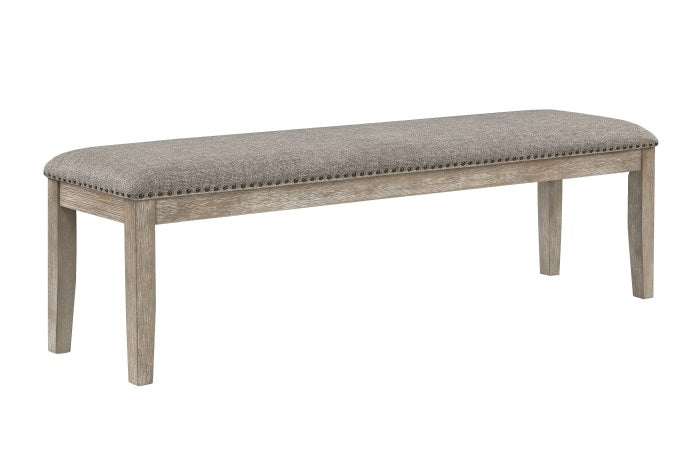 Homelegance 5741-13 Southlake wire brushed rustic brownish grey finish wood dining bench
