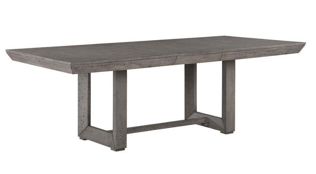 Homelegance 5760-90 7 pc Darby home co Gresham grey finish wood dining table set