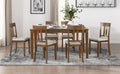 Homelegance 5762-7PC 7 pc Prineville cherry finish wood dining table set
