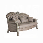 Acme 58175-76 Rosdorf park grand dresden bone white finish wood carved accents sofa and love seat set