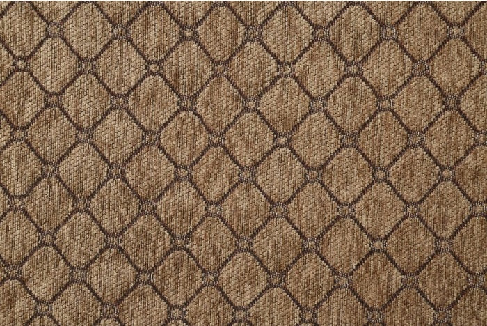 Acme 58265-66 Astoria Grand Chateau de ville tan and brown fabric espresso finish wood sofa and love seat set