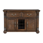 Homelegance 5829-40 Astoria grand bergen dark oak finish wood server console buffet cabinet