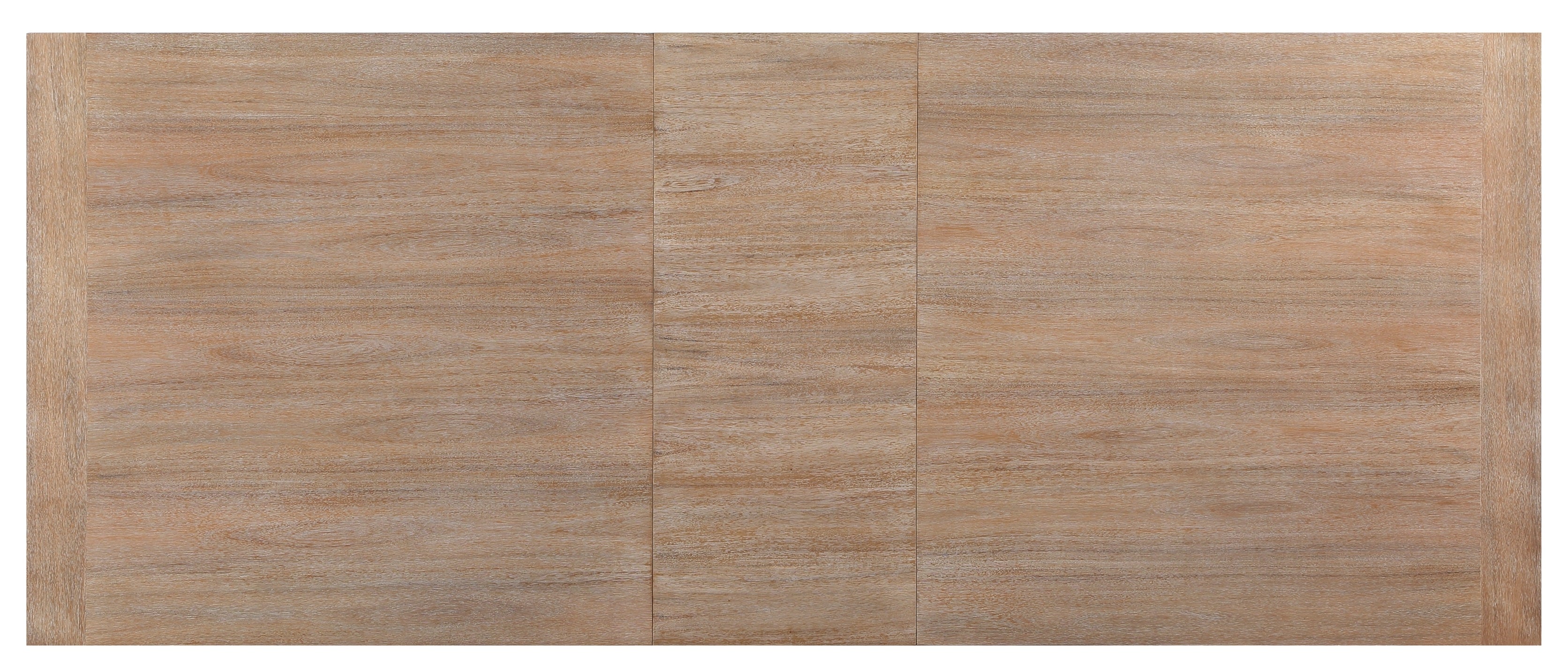 Homelegance 5848-102-7PC 7 pc Aberdeen distressed light oak finish wood dining table set trestle base