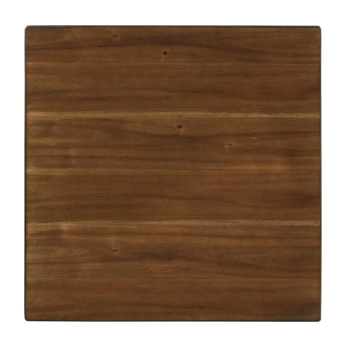 Homelegance 5891-36-5PC 5 pc Stowe walnut finish wood counter height dining table set wood seats
