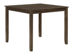 Homelegance 5907CH-5PC 5 pc Rivera charcoal brown finish wood dining table set