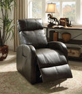 Acme 59405 Ricardo grey faux leather electric lift recliner chair