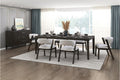 Homelegance Soma 7-Piece Black Finish Wood Modern Dining Table Set – 5999-7PC