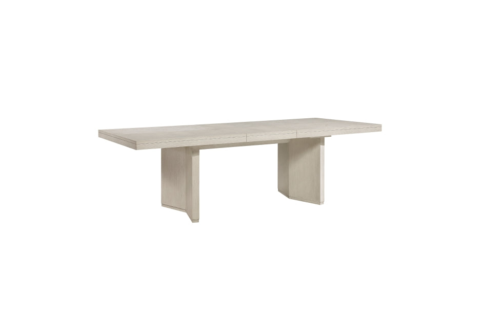 Homelegance 6000-96-7PC 7 pc Tundra antique white finish wood dining table set