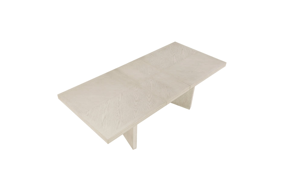 Homelegance 6000-96-7PC 7 pc Tundra antique white finish wood dining table set