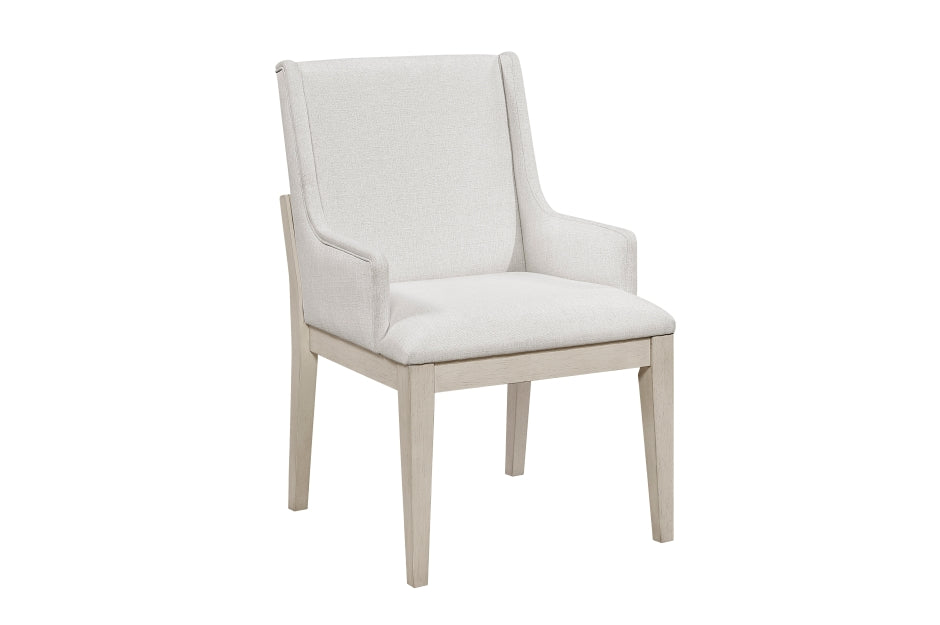 Homelegance 6000-96-7PC 7 pc Tundra antique white finish wood dining table set