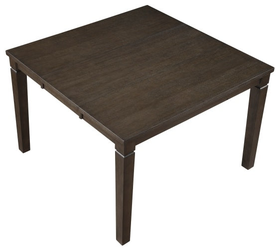 Homelegance 6023-36-6PC 6 pc Victoria dark espresso finish wood counter height dining table set with bench