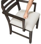 Homelegance 6023-84-7PC 7 pc Victoria dark espresso finish wood dining table set