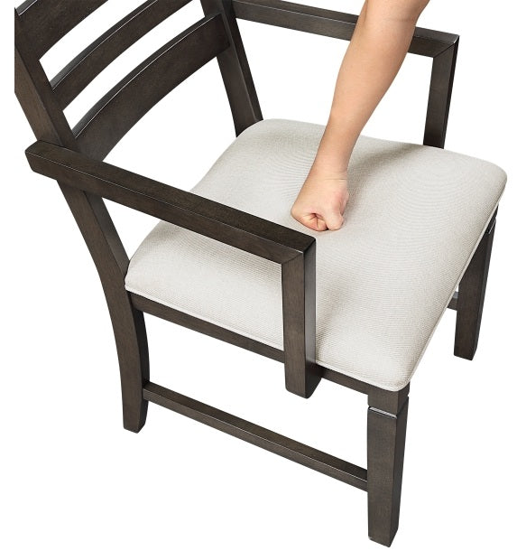 Homelegance 6023-84-7PC 7 pc Victoria dark espresso finish wood dining table set