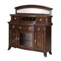 Acme 60259 Canora grey rudisill keenan walnut finish wood sideboard server cabinet