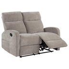 Hamilton 2-Piece Sand Chenille Reclining Sofa & Loveseat – 603371-S2