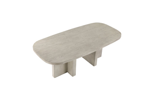 Homelegance Marais 7-Piece Light Grey Finish Wood Contemporary Dining Table Set – 6048NG-82-7PC