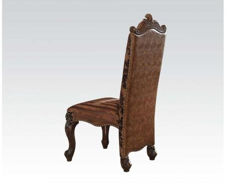 Acme 61102 Set of 2 Versailles cherry oak finish wood dining table side chairs