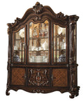 Acme 61104 Versailles cherry oak finish wood dining Buffet and Hutch china cabinet