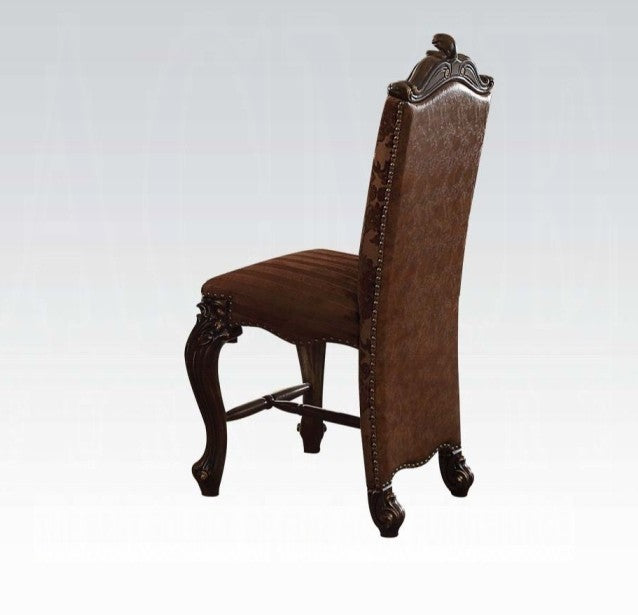Acme 61157  Set of 2 Astoria grand welton versailles cherry oak finish wood counter height dining chairs