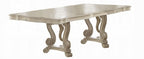 Acme 61280-82-83 7 pc Astoria grand roudebush ragenardus antique white finish wood dining table set
