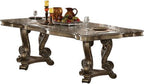 Acme 61290-92-93 7 pc Astoria grand roudebush ragenardus vintage oak finish wood dining table set
