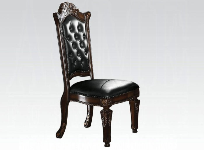 Acme 62000-03-04 7 pc A&J Homes studio vendome ii cherry finish wood double pedestal formal 136" dining room set