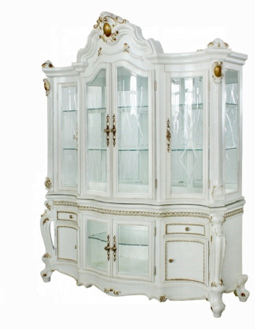Acme 63464 Hutch buffet china cabinet Astoria grand penaflor picardy